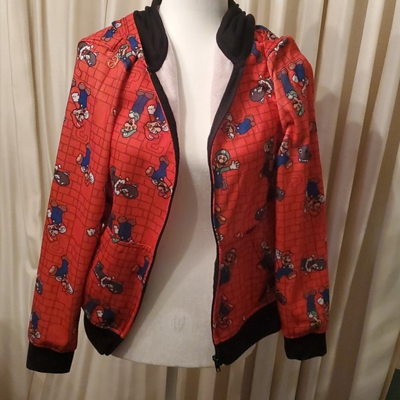Nintendo Other - Mario Bros.XL Nintendo youth jacket